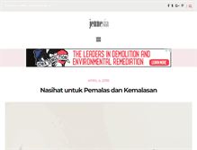 Tablet Screenshot of jennesia.com